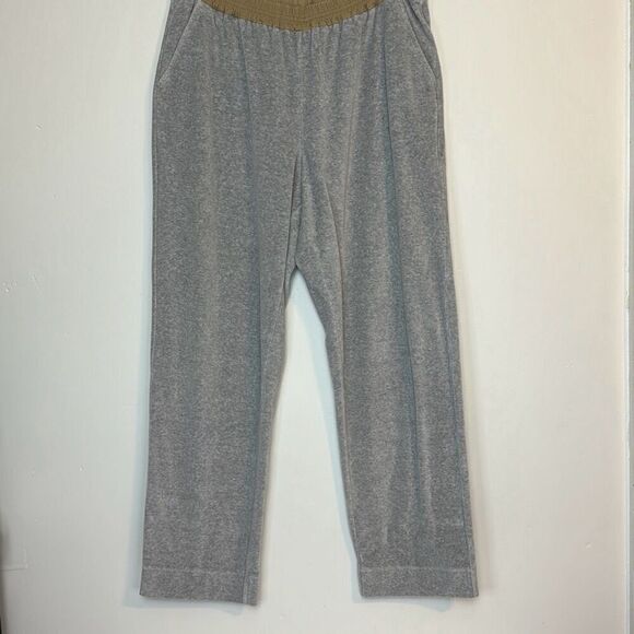 Lafayette 148 Velour Lounge Pants XL - Picture 1 of 5